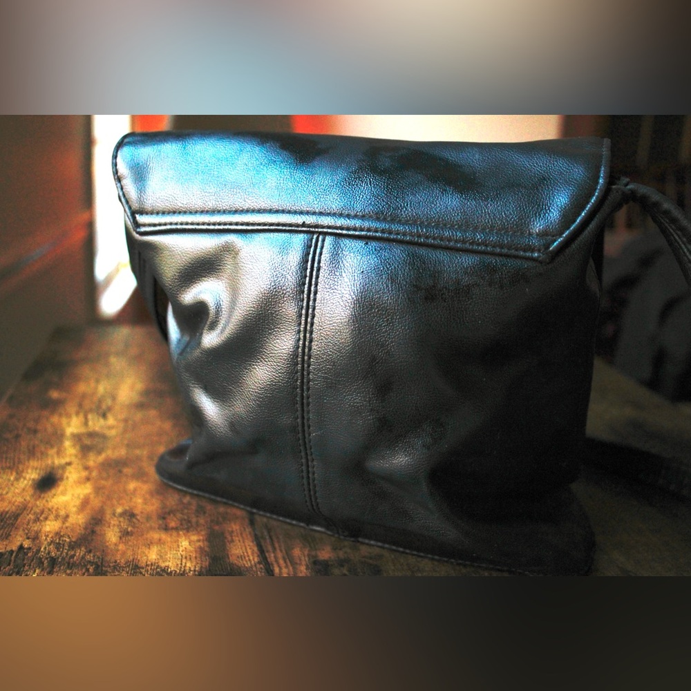 Nine West Black Shoulder Bag Purse Small - Picture 4 of 12